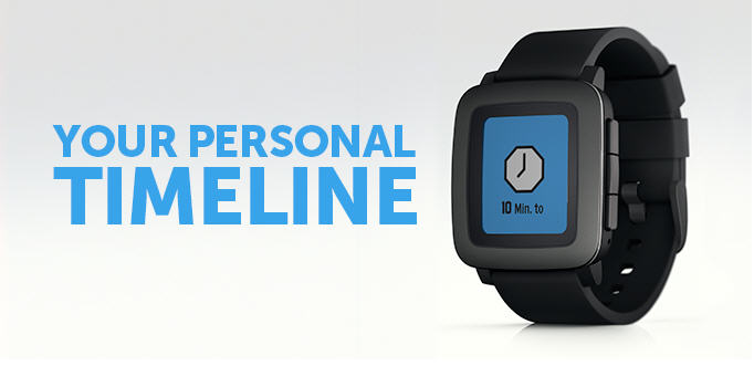 pebble time watch