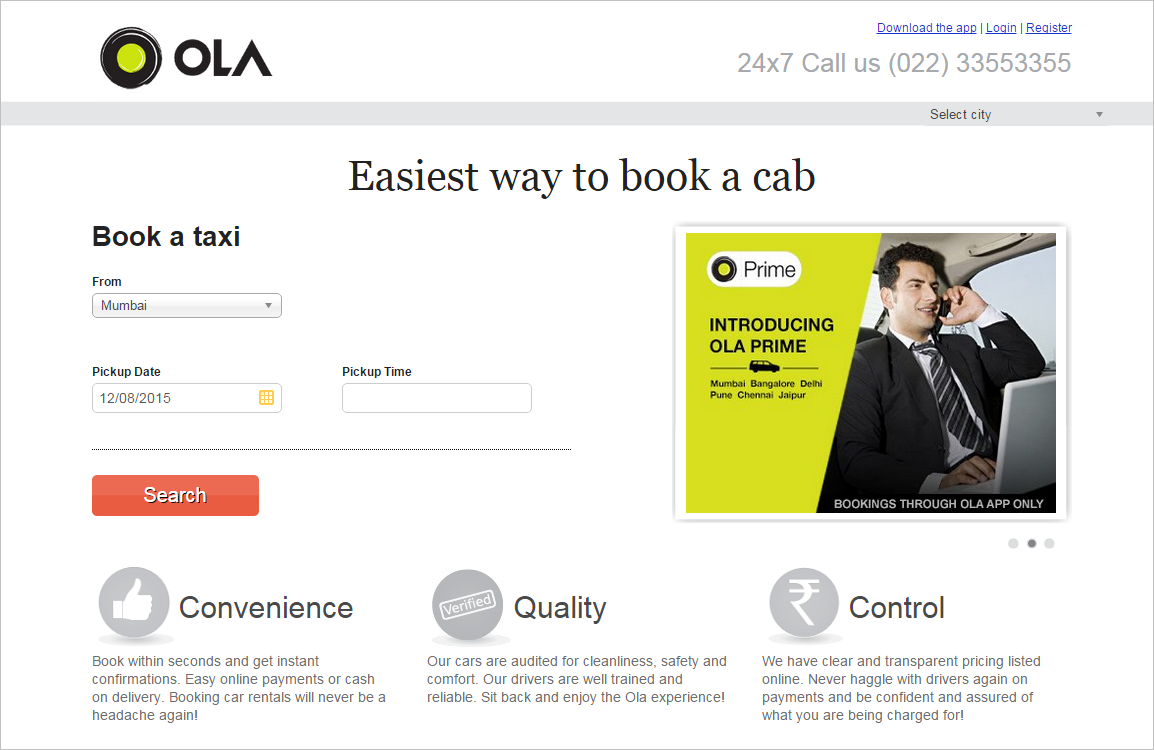 Ola Cabs