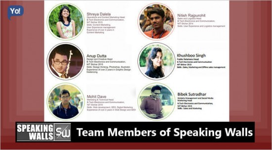 Speaking Walls Team