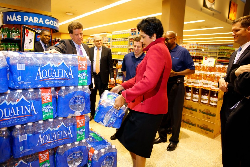 indra nooyi acquafina