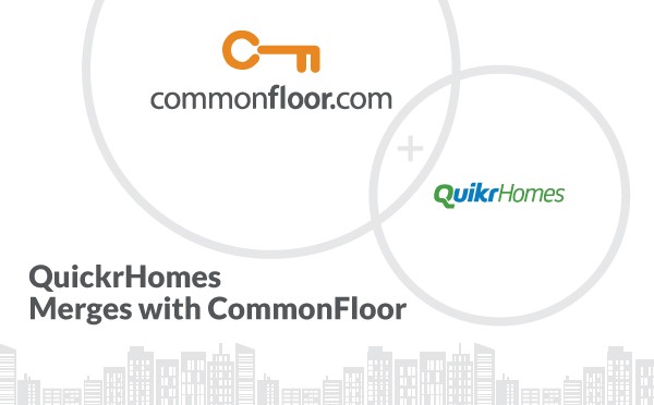 QuikrHomes Merges with CommonFloor