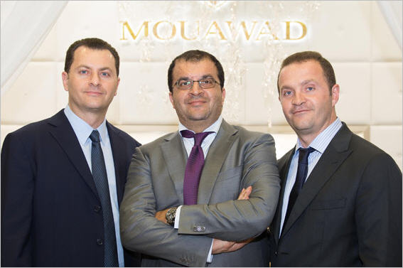 Fred, Alain and Pascal Mouawad